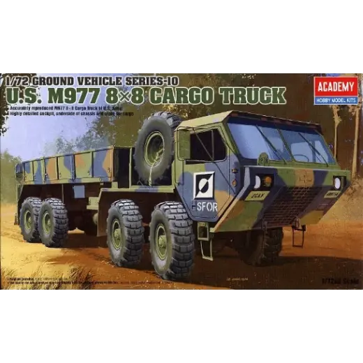 1/72 M997 8X8 Oshkosh Plastic Model Kit - Hobbies