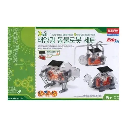 18115 Edukit Solar Power Animal Robot Set Plastic Model Kit - Toys & Games