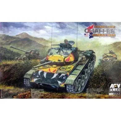 AF35209 1/35 U.S. M24 Tank Chaffee Korean War Plastic Model Kit - Hobbies