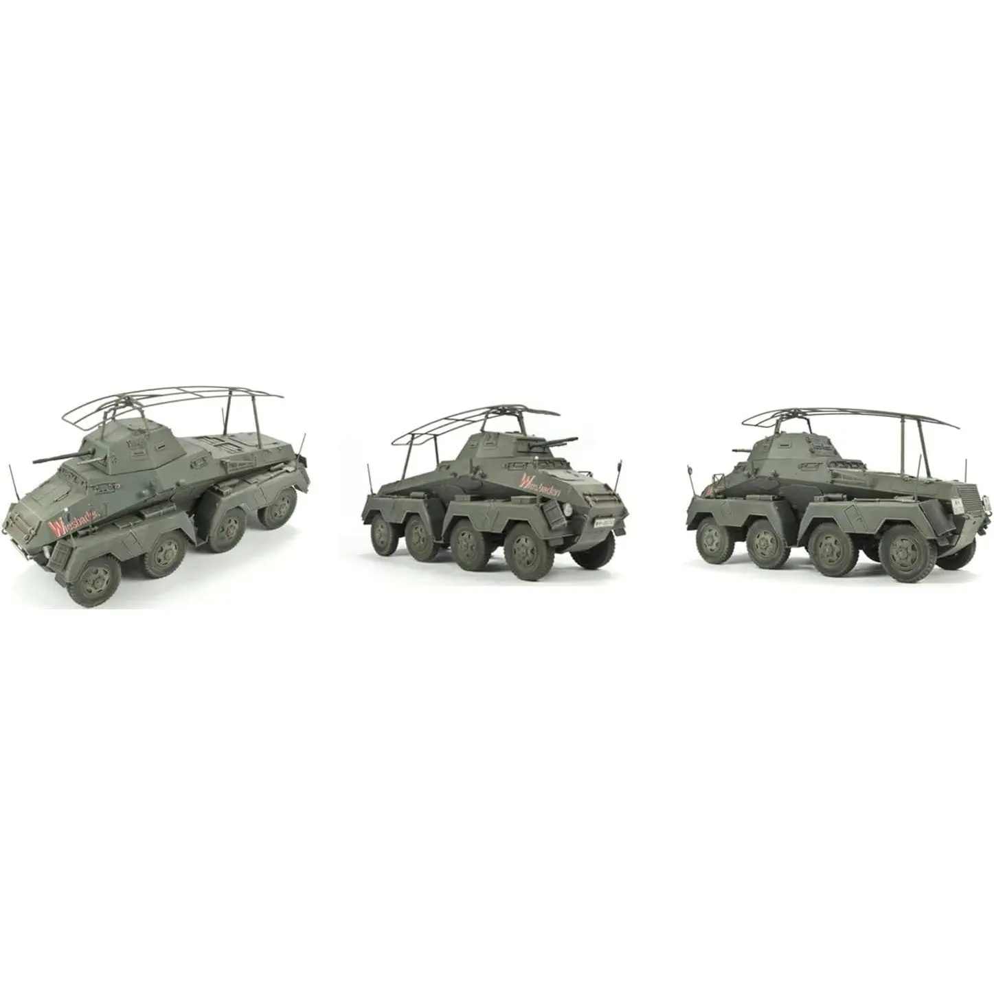 1/35 German Sd.Kfz. 232 Schwerer Panzerspähwagen Plastic Model Kit - Hobbies