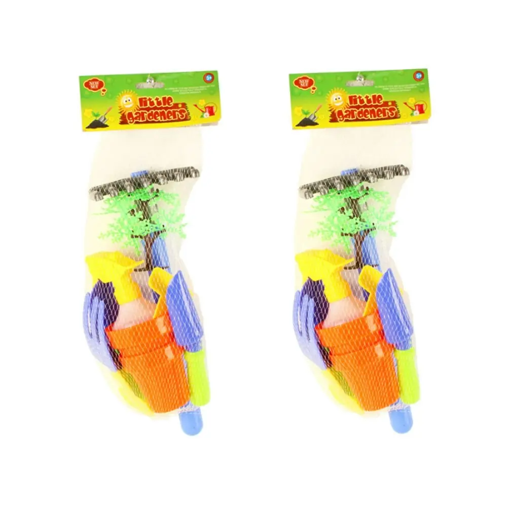 2x 11pcRazoo Little Gardener Tool Set Kids/Childrens Fun Play Toy 40x15cm 3+ - Toys & Games