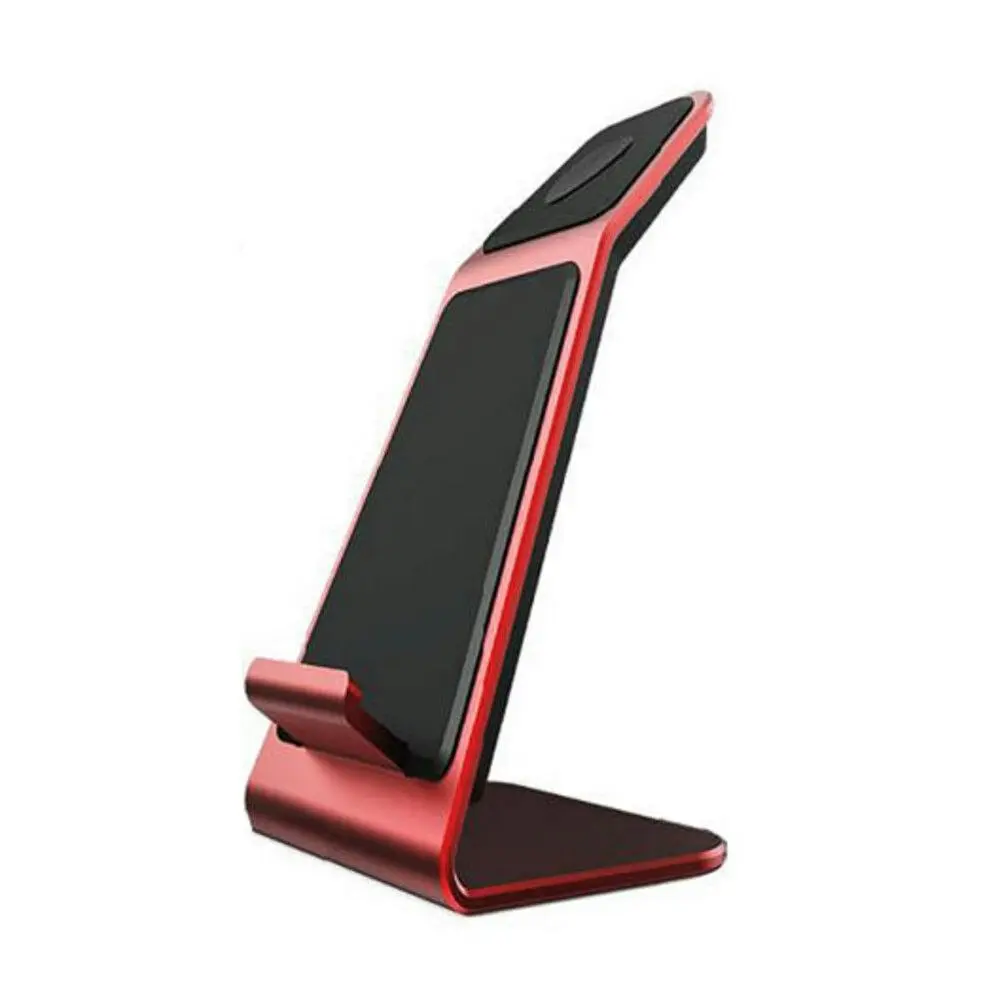 Orotec Dual Fast Wireless Charging Stand For Apple iWatch & Qi Enabled Mobiles - Electronics