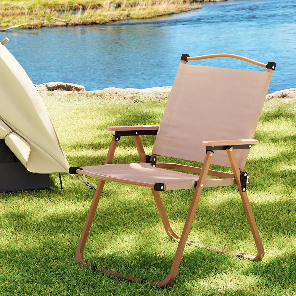 Weisshorn Outdoor Camping Chairs Portable Folding Beach Chair Patio Furniture - Up to 65% off Outdoor Furniture