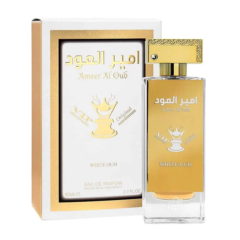 Fragrance World Ameer Al Oud VIP Original White Oud 80ml EDP (Unisex) SP - Beauty