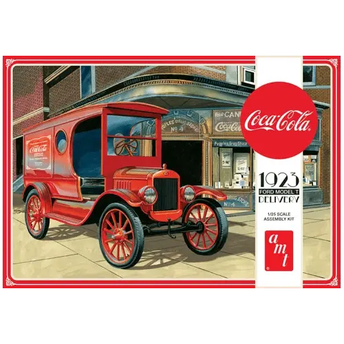 1024 1/25 Coca Cola 1923 Ford Model T Delivery - Hobbies