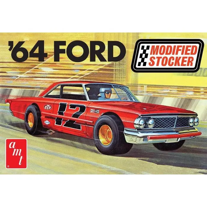 1/25 1964 Ford Galaxie Modified Stocker Plastic Model Kit - Hobbies