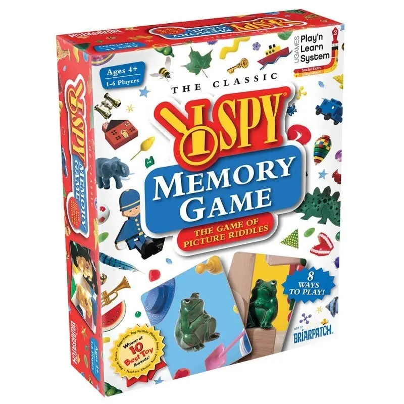 I Spy Classic Memory Game Picture/Riddles Fun Kids/Children Activity Toy 4+ - Toys & Games