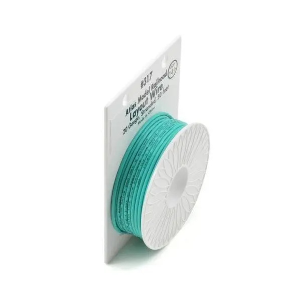 Layout Wire Green 50ft - Hobbies