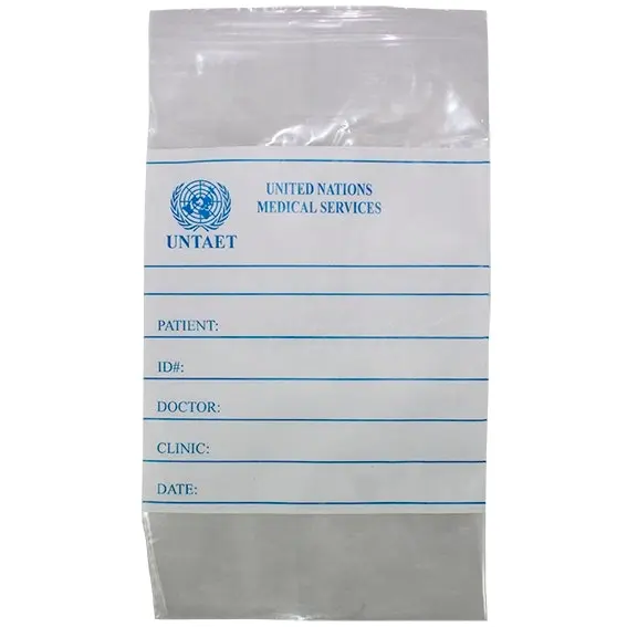 Livingstone Resealable Plastic Zip Lock Bag Clear with UN Logo 150 x 250 mm 1000 Pack - Commercial