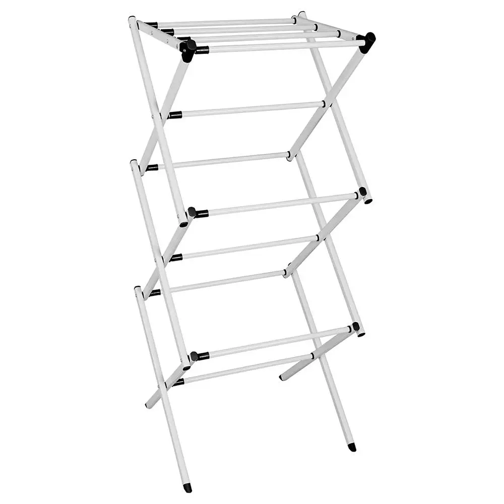 Butlers Suite 3 Tier Expandable Standing Drying Clothe Rack Airer 15x50x56cm - Home & Garden