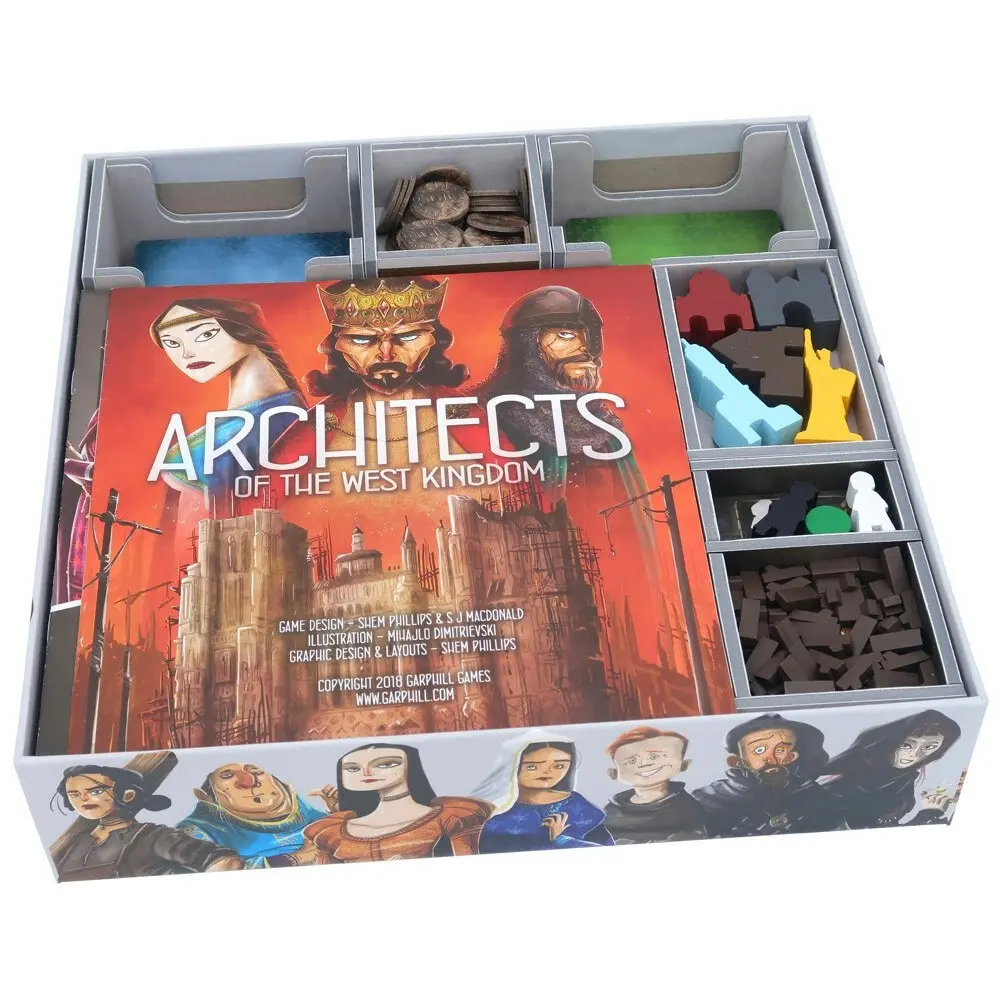 Folded Space Game Inserts Architects Of The West Kingdom Collector's Box - Toys & Games