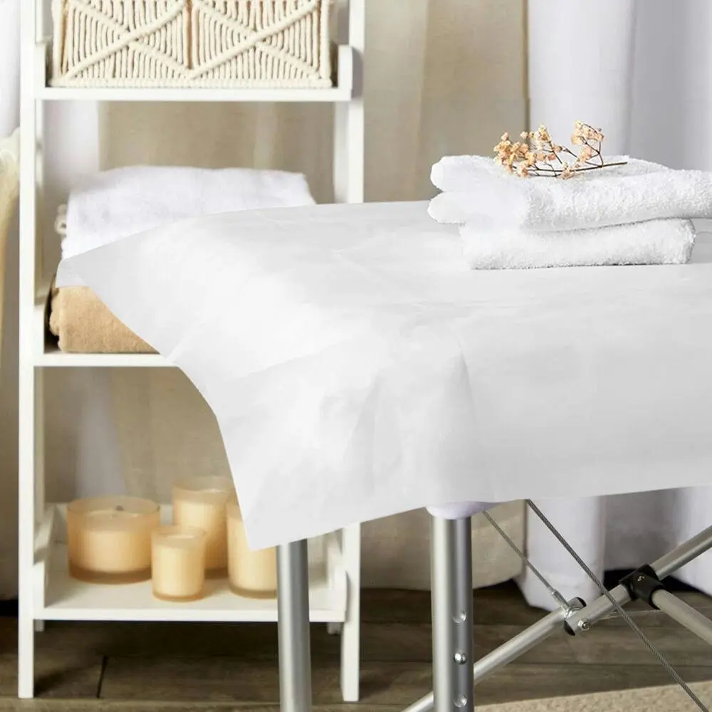 Alfordson Disposable Bed Sheet 50X White - Furniture