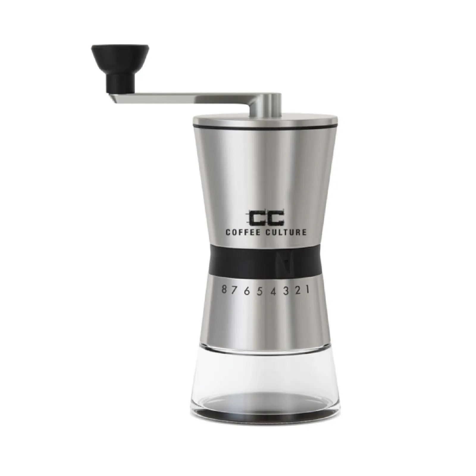 COFFEE CULTURE PREMIUM HAND BURR COFFEE GRINDER - Home & Garden