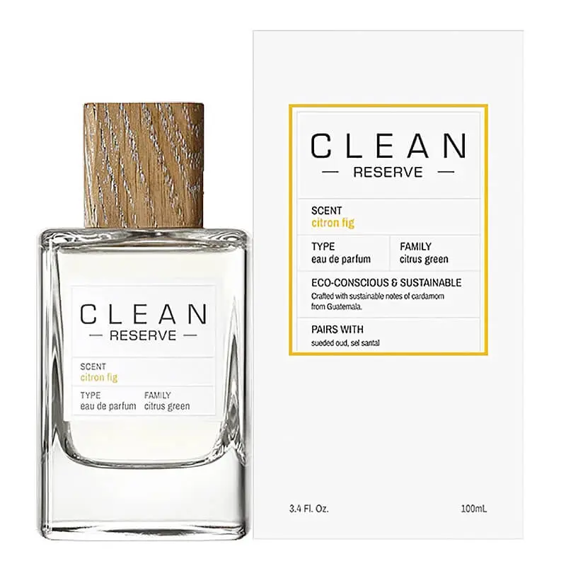 Clean Reserve Citron Fig 100ml EDP (Unisex) SP - Beauty