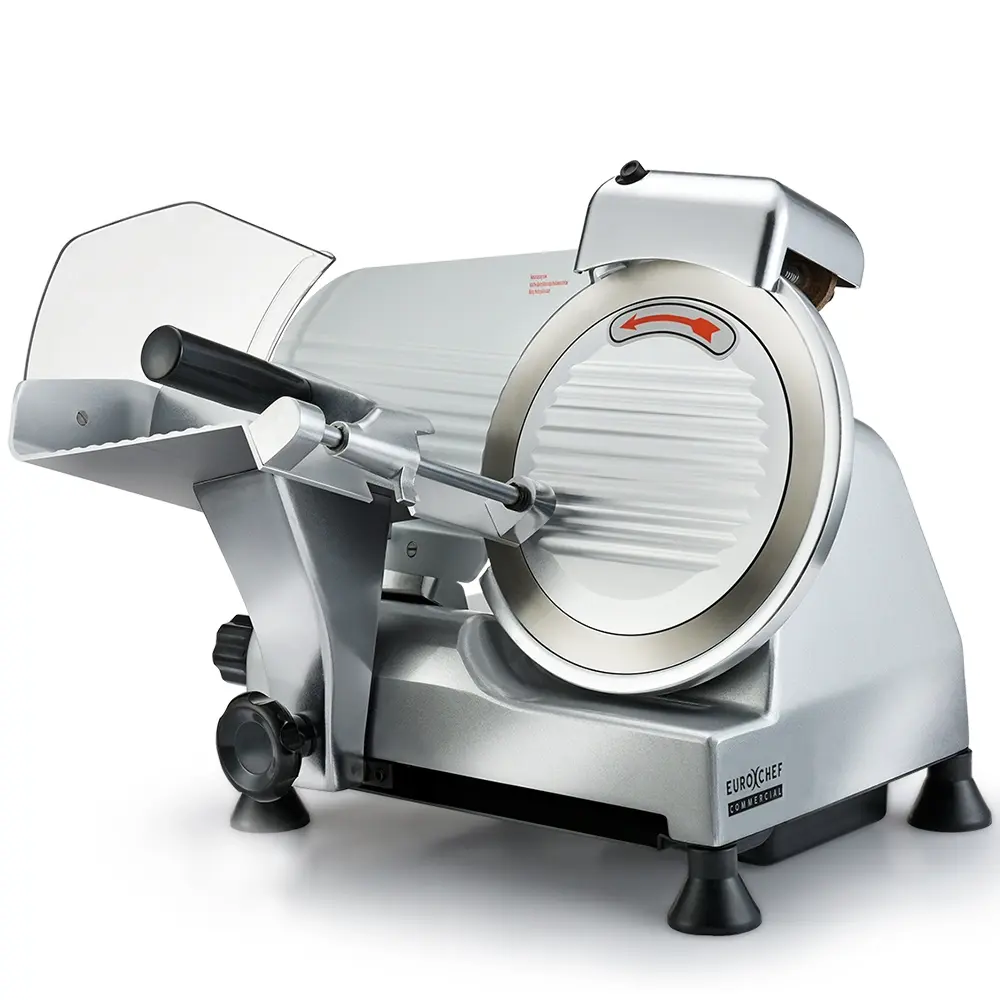 EUROCHEF 8 Inch Commercial Meat Slicer 280W Electric Food Cutting Machine, Deli Shaver Cutter 200mm - Hardware