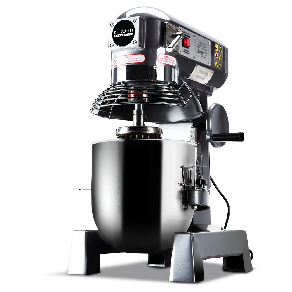 EUROCHEF Planetary Mixer 10L Commercial Stand Kitchen Vertical Dough Food Bench Floor - Home & Garden