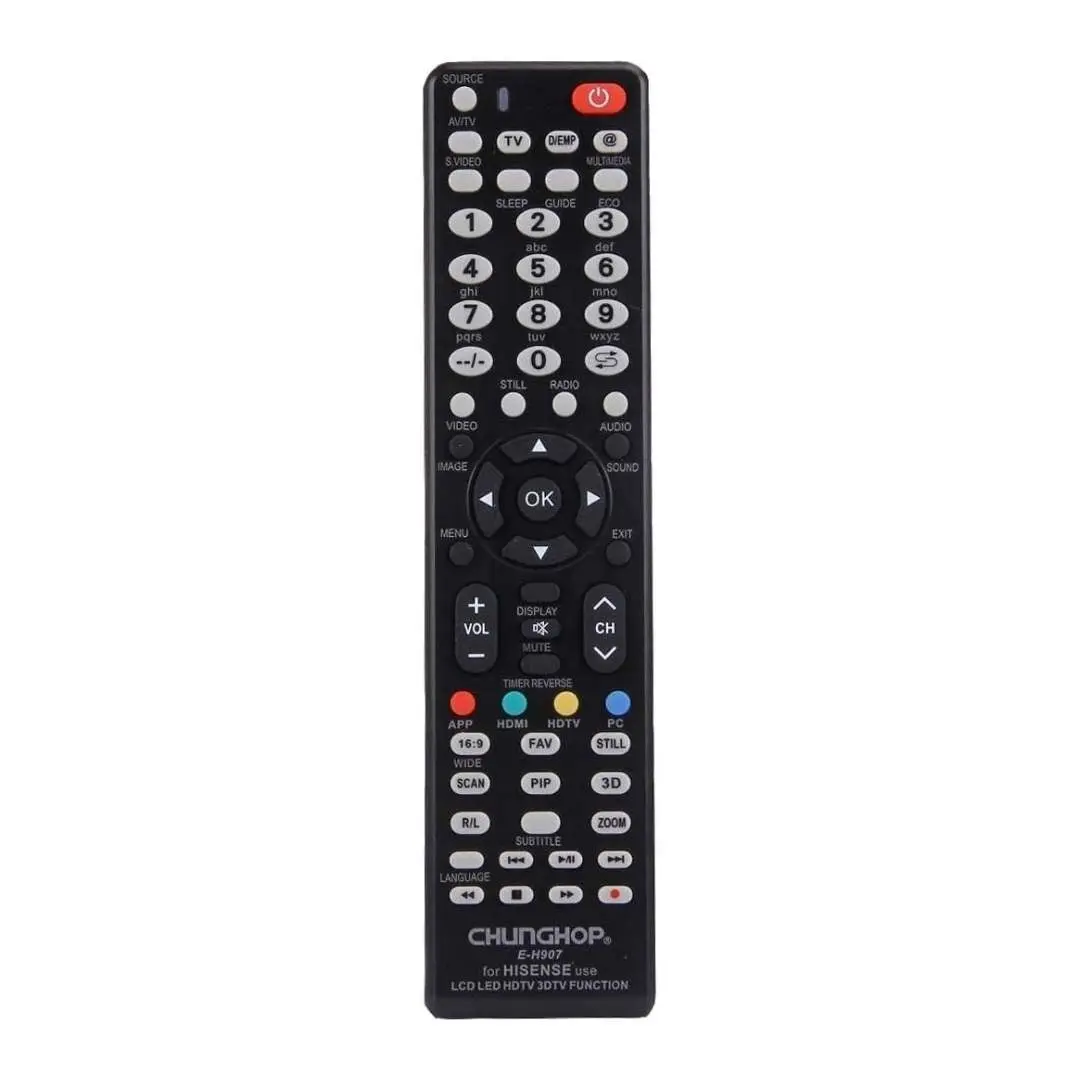 Chunghop Universal TV Remote Control Compatible with Hisense LCD Smart HD Plasma - Electronics