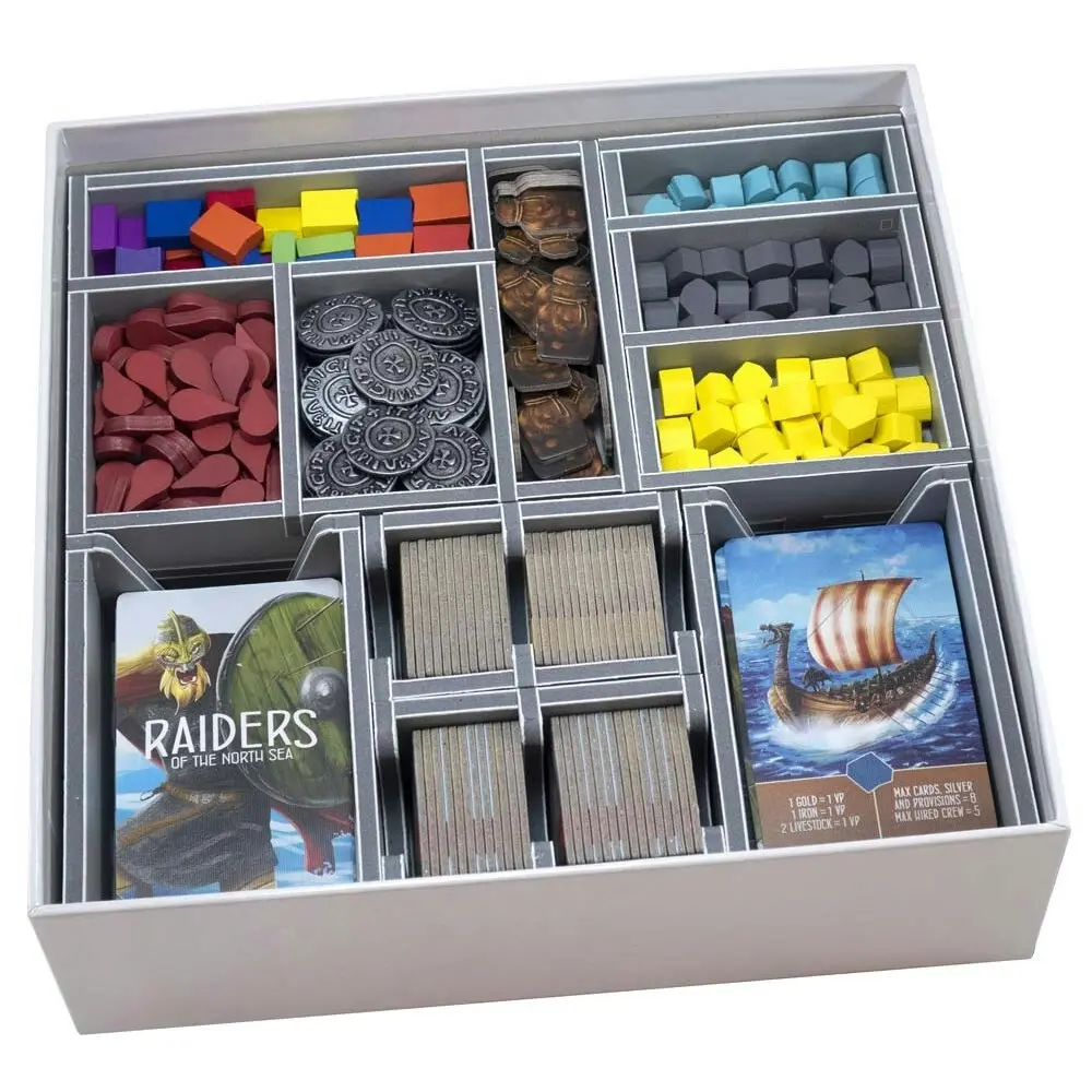 Folded Space Game Inserts Divider Tray Organiser Raiders Of The North Sea - Toys & Games