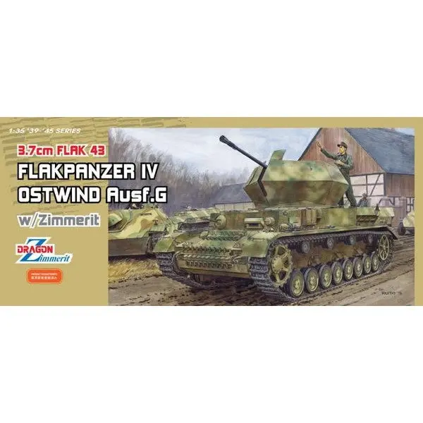 1/35 FlaK 43 Flakpanzer IV "Ostwind" with Zimmerit - Hobbies