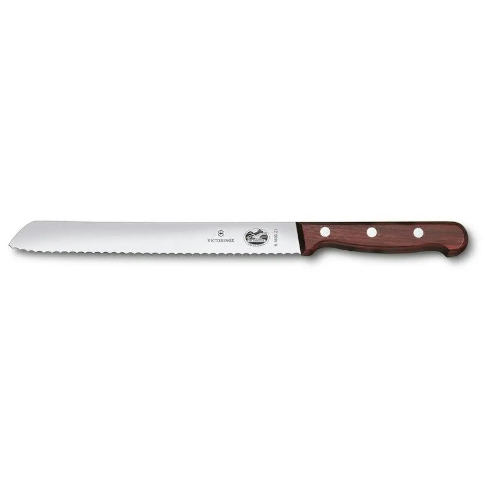 Victorinox 21cm Bread Knife Rosewood I 5.1630.21G - Home & Garden
