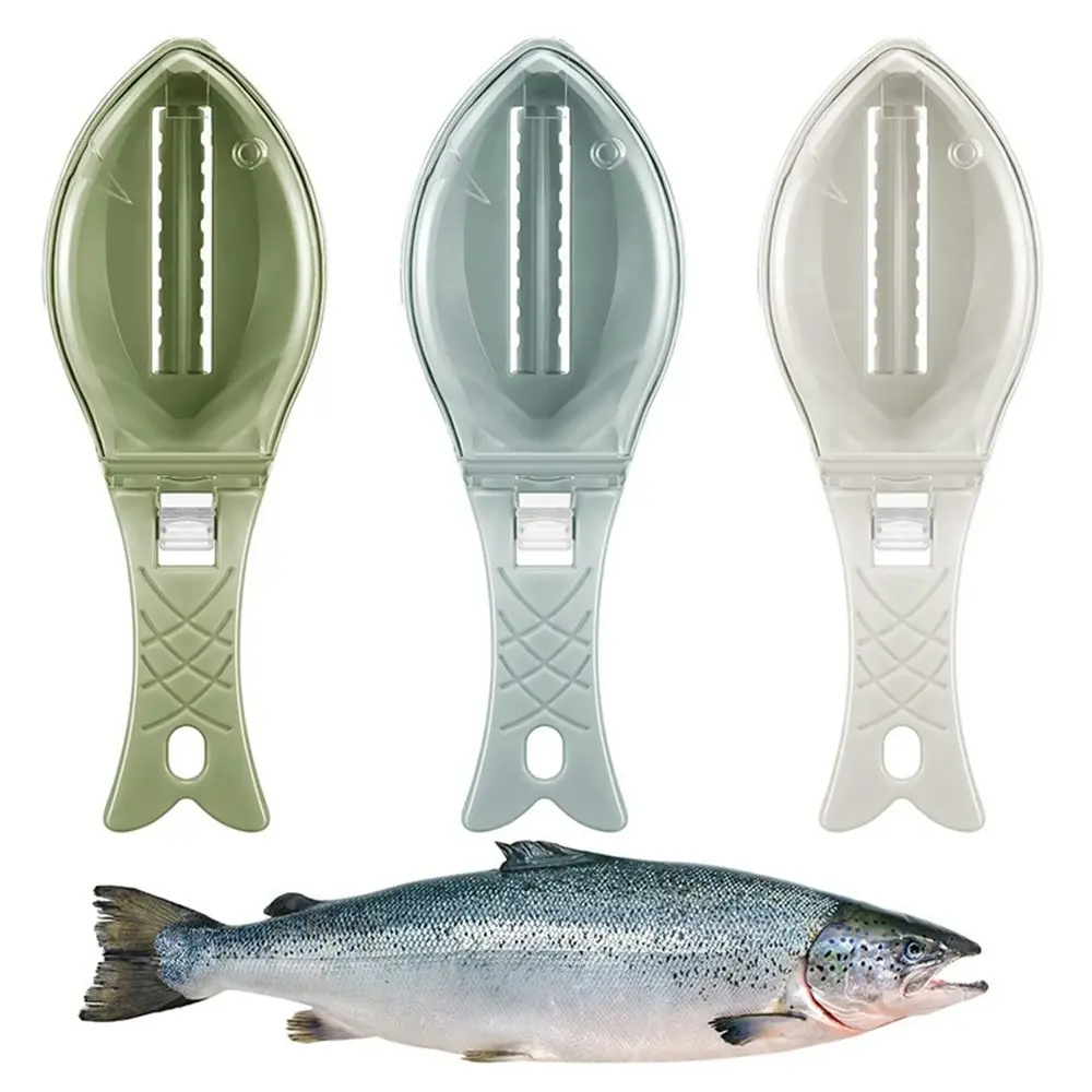 3 Pack Fish Scales Graters Scraper Fish Cleaning Tool Scraping Scales Device - Home & Garden