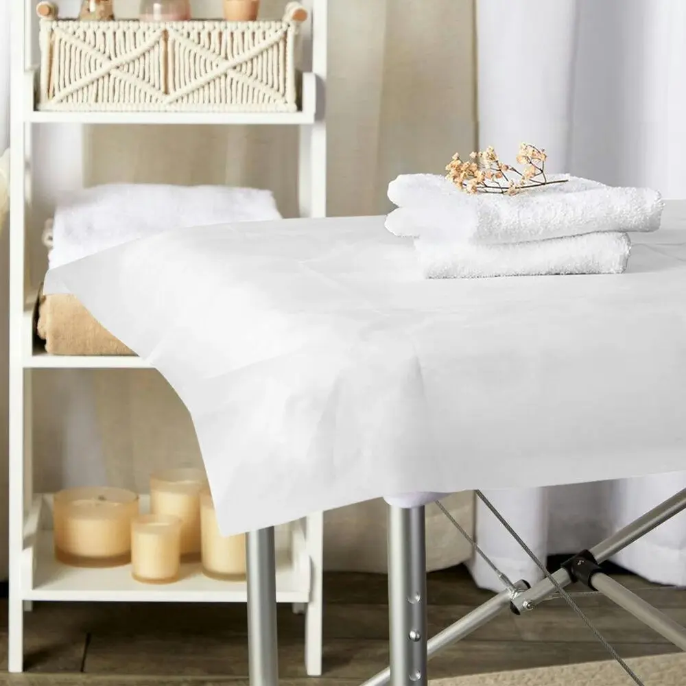 Alfordson 50X Disposable Bed Sheet Non-woven Massage Table Cover SPA Salon
