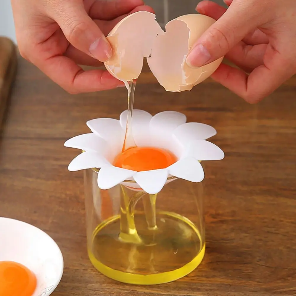 4 Pack Egg White Separator White And Yolk Filter Kitchen Baking Separator - Home & Garden