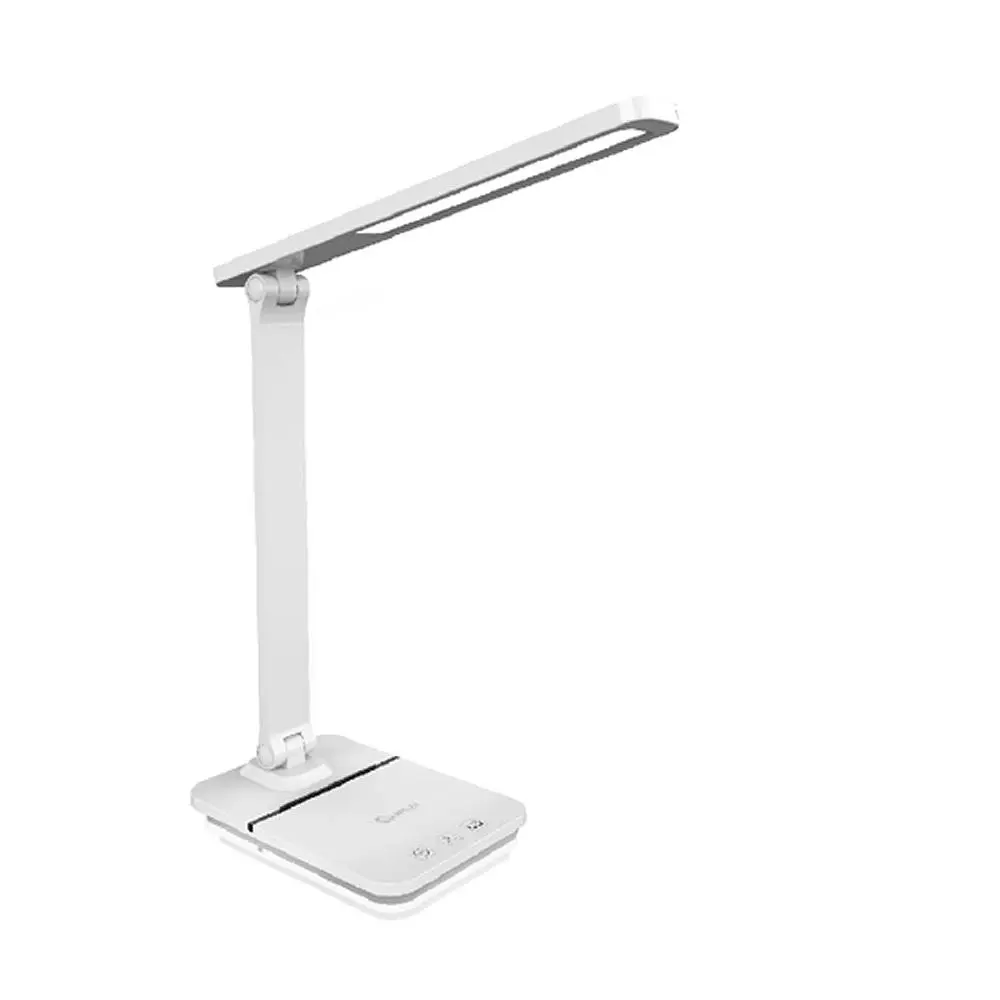 Sansai Smart LED Adjustable Position Dimmable Desk Lamp w/ USB Outlet 7W 450lm - Home & Garden