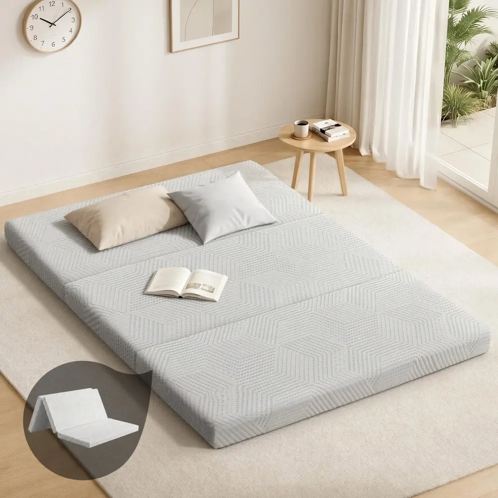 3-Foldable Mattress Giselle Folding Foam Double