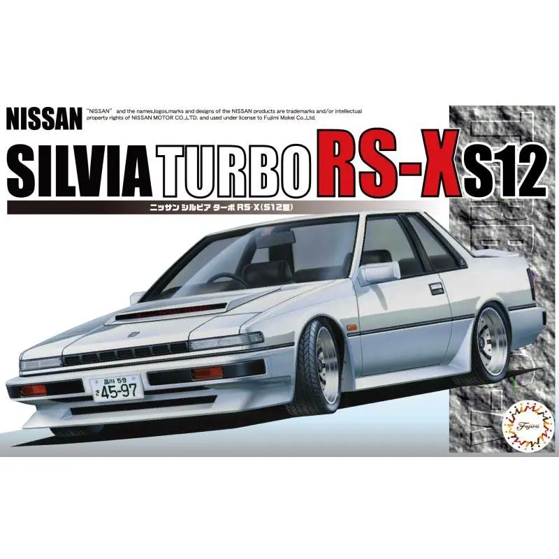 1/24 Nissan Silvia Turbo RS-X (ID-76) Plastic Model Kit