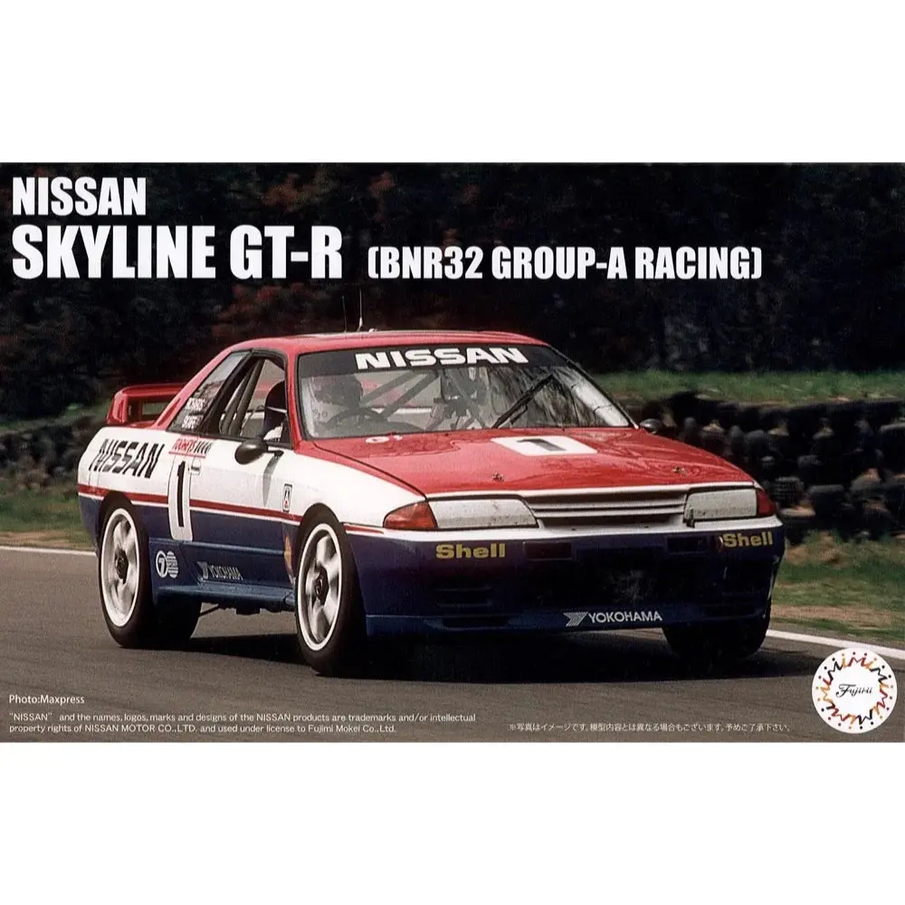 1/24 Nissan Skyline GT-R BNR32 (ID-286) Mark Skaife 1991 Bathurst 1000 Plastic Model Kit