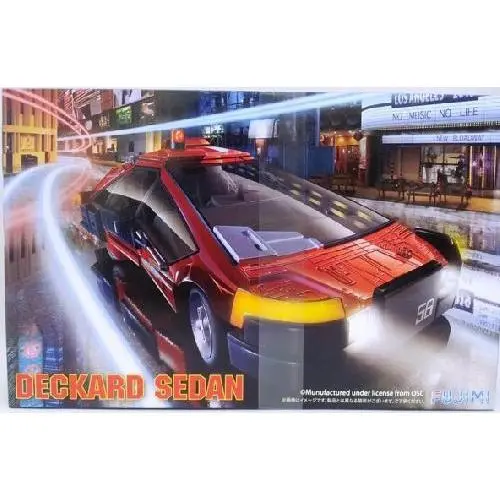 1/24 Deckard Sedan Plastic Model Kit - Hobbies
