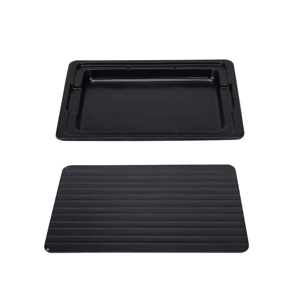 Fast Defrosting Meat Tray FDA Approved Large Miracle Aluminium Thawing Plate - Home & Garden