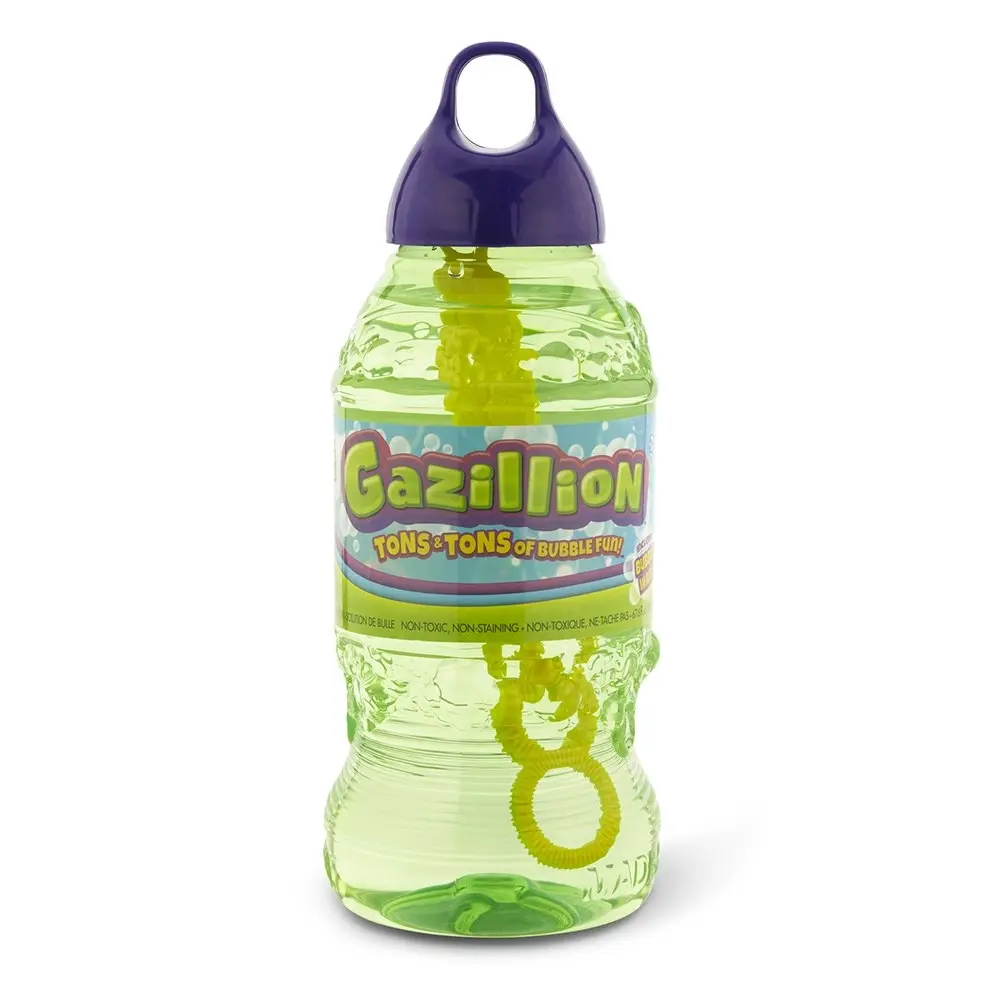 Gazillion Bubbles 2L Liquid Solution Green Kids/Children Outdoor Fun Play Toy 3+ - Toys & Games