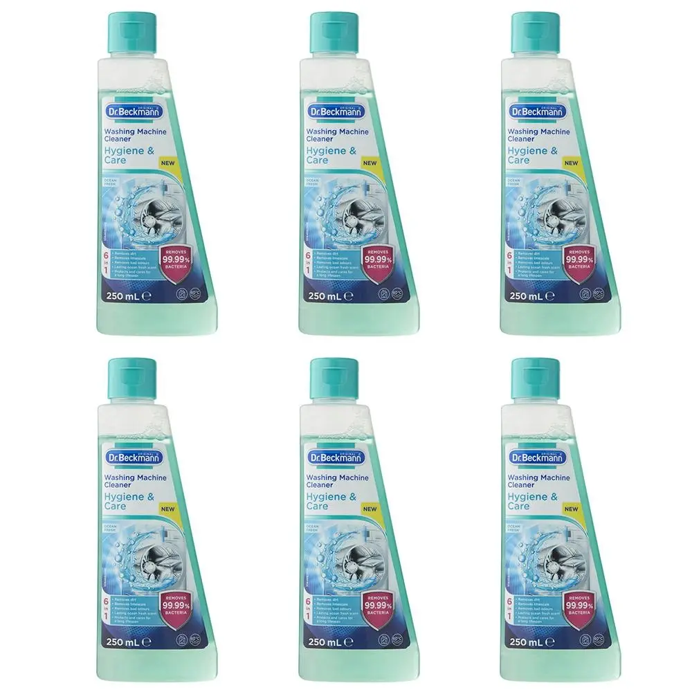6x Dr Beckmann Washing Machine Cleaner Hygiene & Care Dirt Remover Ocean Fresh - Home & Garden
