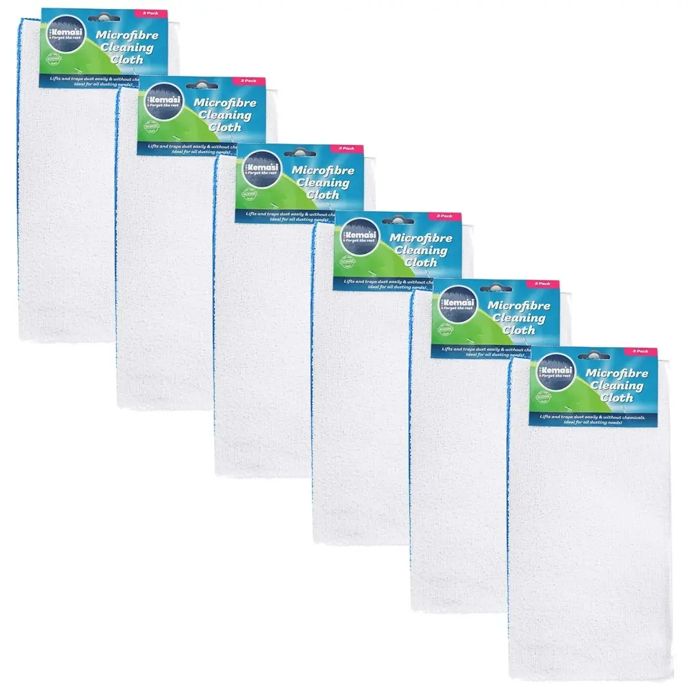 18pc kemasi Multipurpose Microfibre Cleaning Cloth Home Kitchen Cleaning - Home & Garden