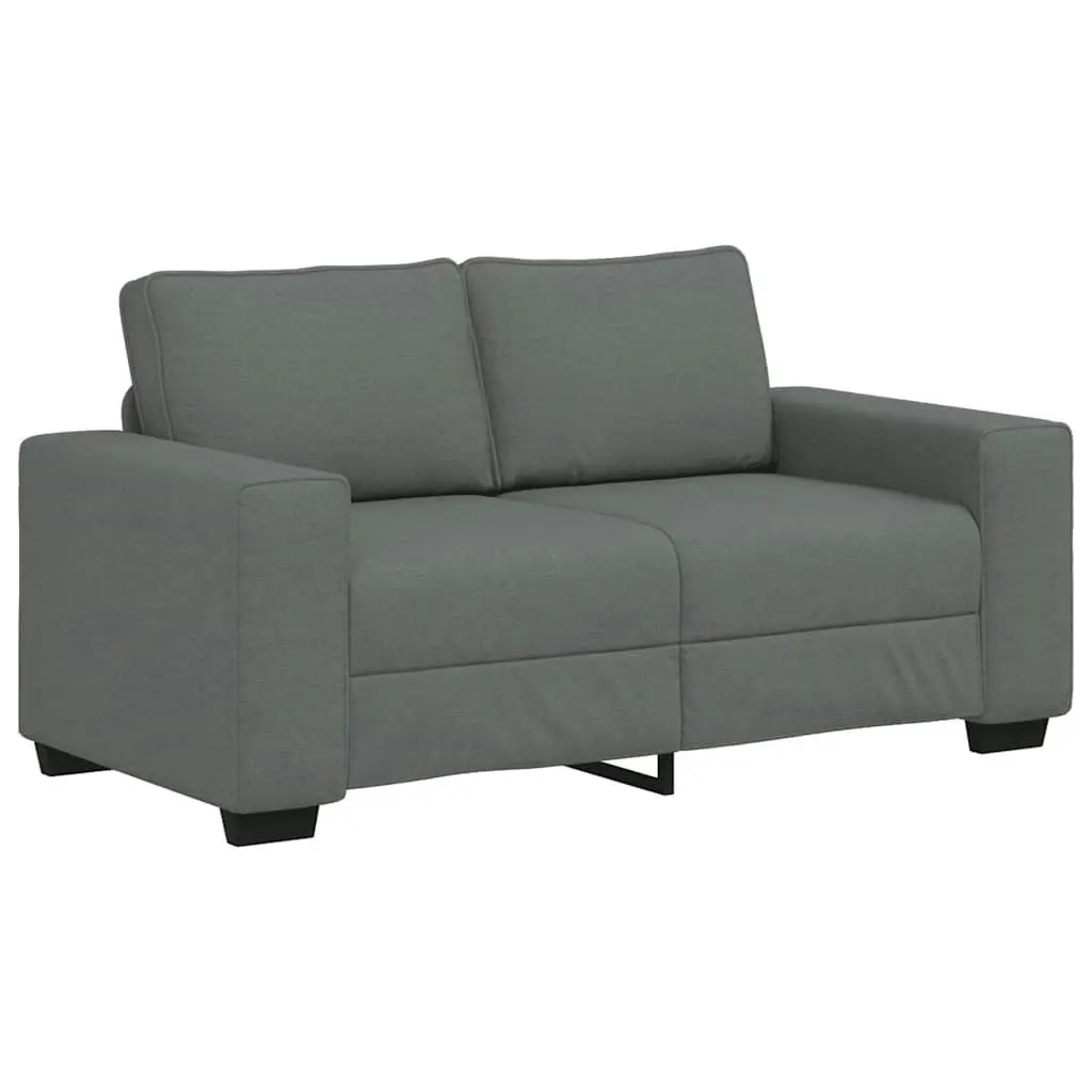 2-Seater Sofa Dark Grey 160x77x82 cm Fabric 4105157
