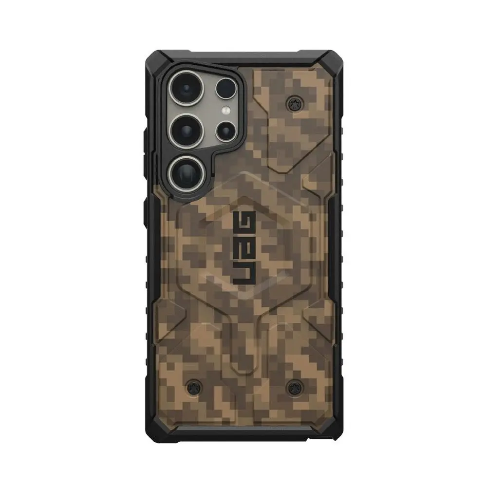 Urban Armour Gear Pathfinder SE MagSafe Case For Galaxy S24 Ultra Dark Earth - Electronics