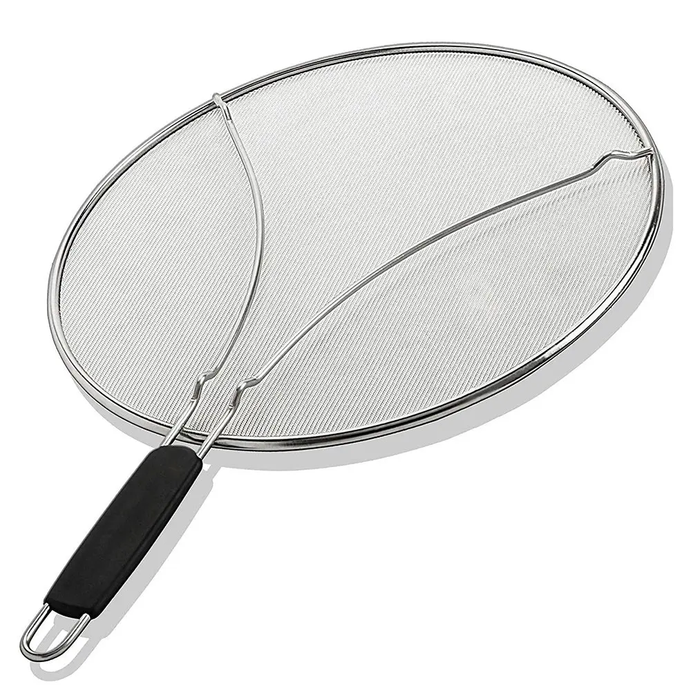Universal Grease Splatter Screen for Frying Pan - Home & Garden