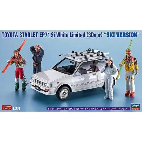 1/24 TOYOTA STARLET EP71 Si White Limited (3Door) "SKI VERSION" - Hobbies