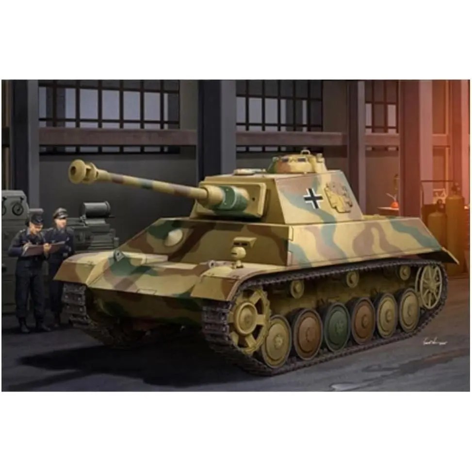 1/35 German Pz.Kpfw.III/IV auf Einheitsfahrgestell (Small Turret) Model Kit - Hobbies