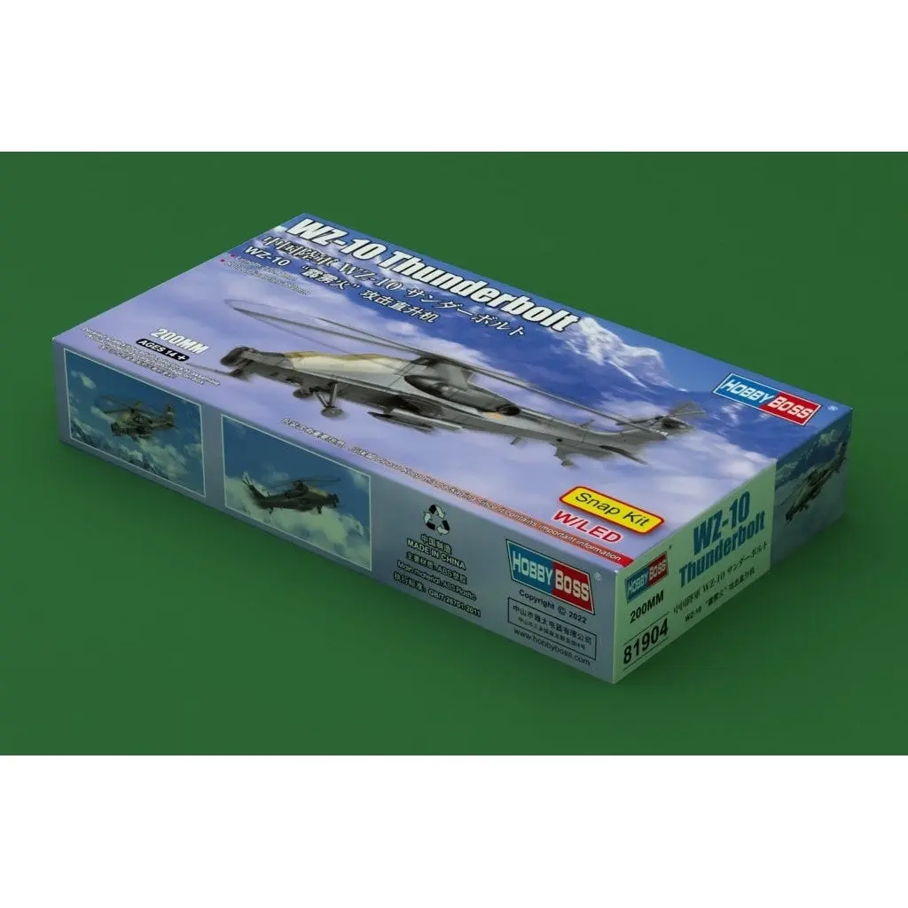 200mm WZ-10 Thunderbolt Plastic Model Kit