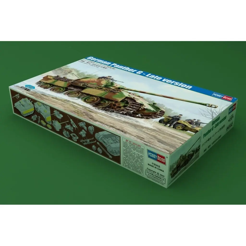 1/35 German Panther G - Late Version Plastic Model Kit