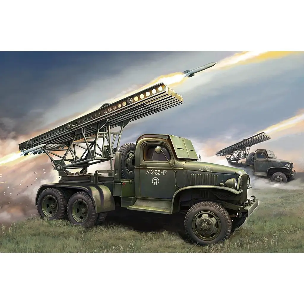 1/35 GAZ-AAA with BM13/16 Katyusha Plastic Model Kit