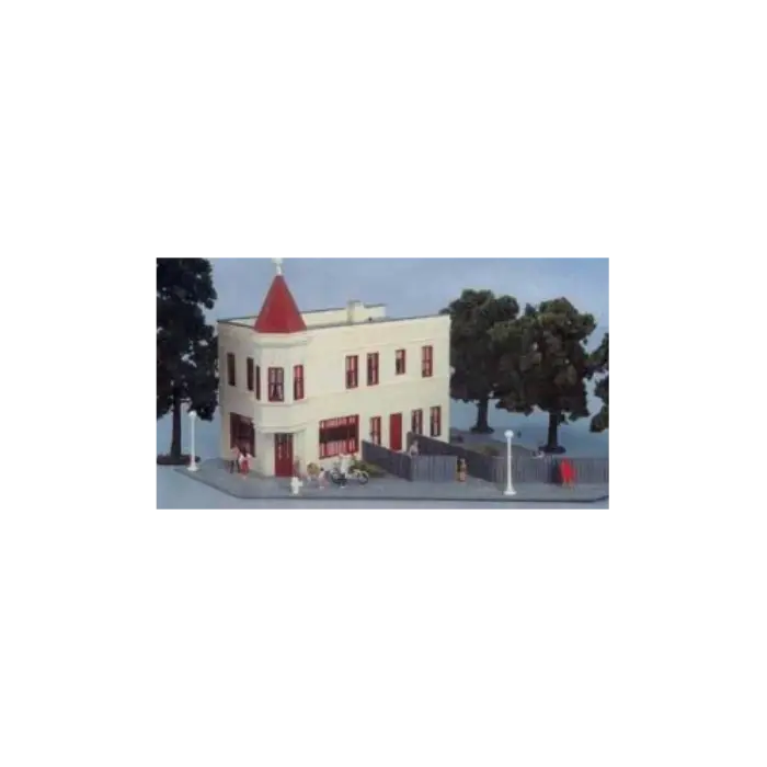 HO Corner Restaurant Kit - Hobbies