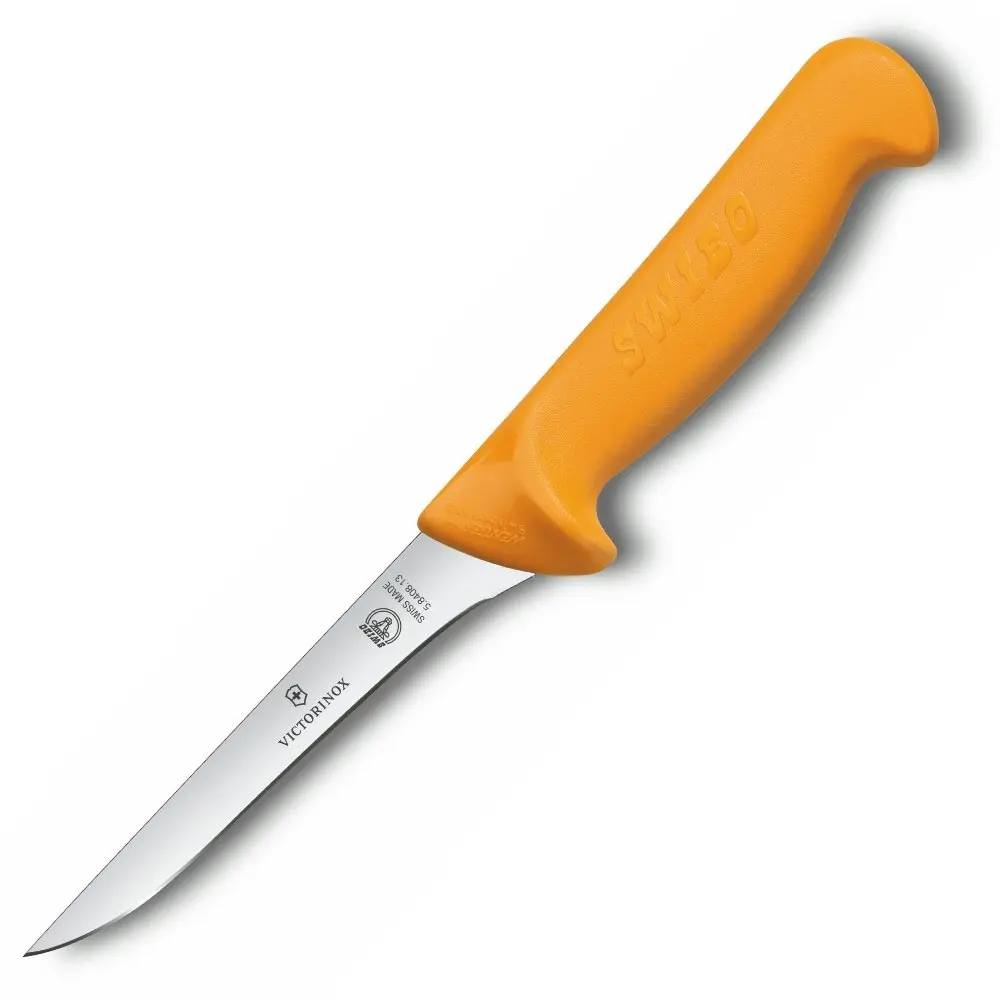 Victorinox Swibo Boning Knife Curved Narrow Blade 16cm | 5.8408.16 - Home & Garden