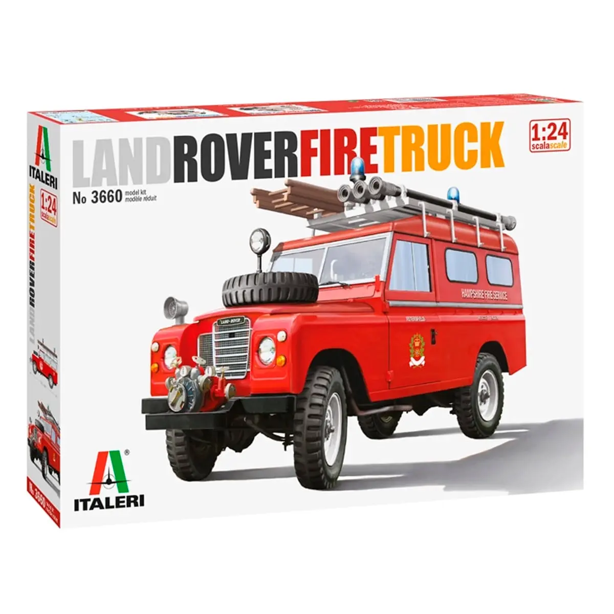 1/24 Land Rover Fire Truck - Hobbies