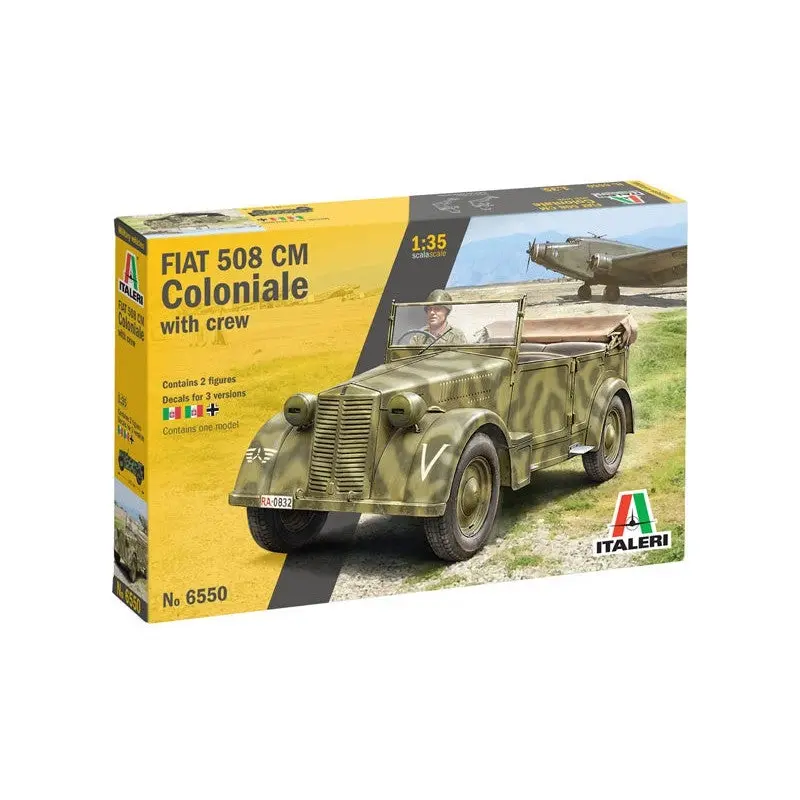 1/35 FIAT 508 CM Coloniale with Crew - Hobbies