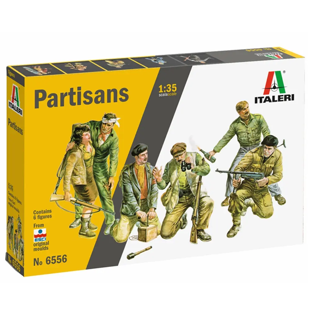 135 Partisians ESCI Moulds - Hobbies