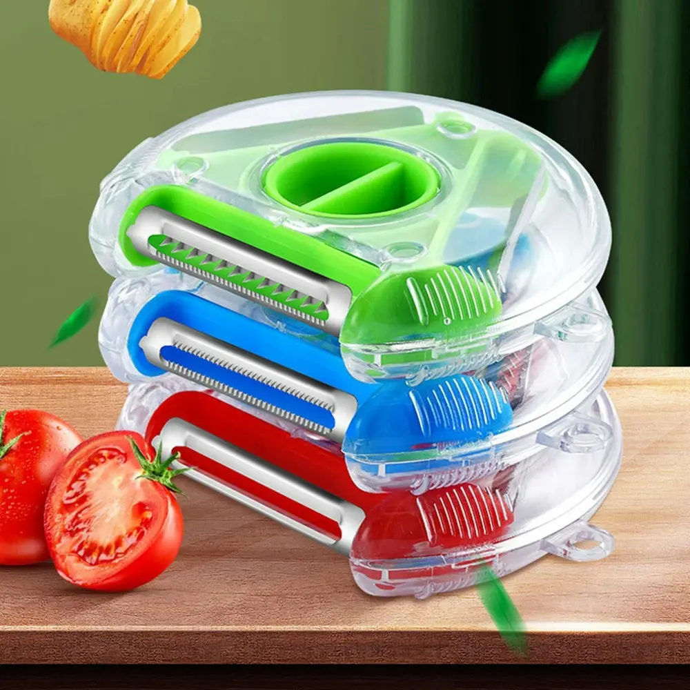 3 In1 Multifunction Fruit and Vegetable Peeler - Home & Garden